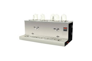 Ateşe Cappadocia Dijital 5 Demlikli Çay Kazanı, 30+30 L, Gaz+Elektrikli, Statik Boyalı