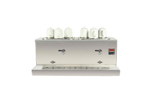 Ateşe Cappadocia Dijital 6 Demlikli Çay Kazanı, 30+30 L, Gaz+Elektrikli, Inox