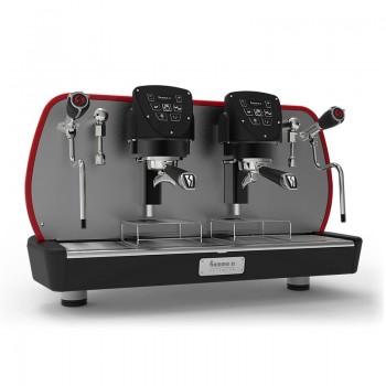Fiamma Astrolab Multiboiler Tall Cup Espresso Kahve Makinesi, 2 Gruplu, Beyaz
