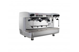 Cimbali M23 UP DT/2 Tam Otomatik Tall Cup Espresso Kahve Makinesi, 2 Gruplu beyaz