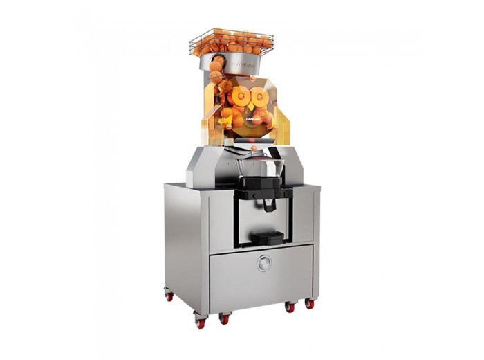 Cancan 0208 Soğutmalı Arabalı Otomatik Portakal Sıkma Makinesi Cancan 0208 Soğutmalı Arabalı Otomatik Portakal Sıkma Makinesi