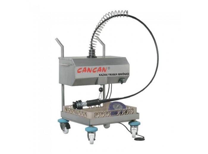 Cancan Endüstriyel Tip Kazan Yıkama Makinesi + Mobil Araba Cancan Endüstriyel Tip Kazan Yıkama Makinesi + Mobil Araba