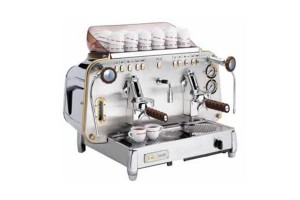 Faema E61 A/2 Jubile White Wood Tam Otomatik Espresso Kahve Makinesi, 2 Gruplu
