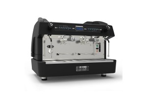 Fiamma Compass 2 Double Boiler Tall Cup Espresso Kahve Makinesi, 2 Gruplu, Siyah