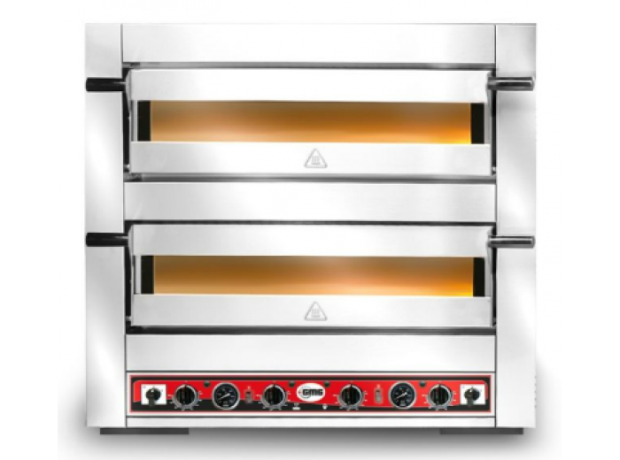GMG Classic Lux Serisi PF 7070 L Pizza Fırını (Ø 33 cm) 4+4 Tepsi Kapasiteli