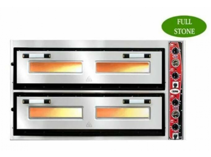 GMG Classic Lux Serisi PF 10570 L Pizza Fırını(Ø 33 cm) 6+6 Tepsi Kapasiteli