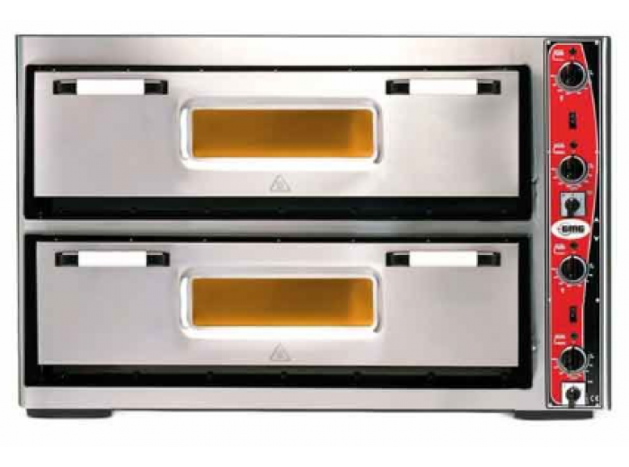GMG Classic Lux Serisi PF 9262 DE Pizza Fırını 6+6 Ø 30cm Tepsi Kapasiteli