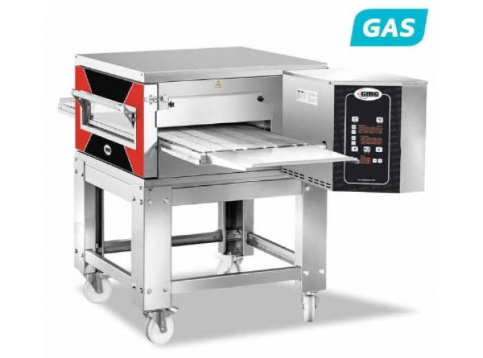 GMG COG-46070 Gazlı Konveyörlü Pizza, Fırını 455 mm (18 inch)