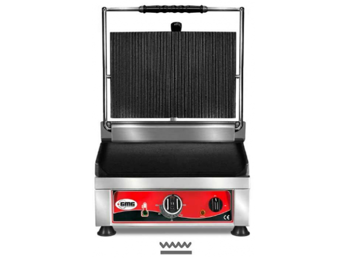 GMG KG 2525 G Yarı oluklu Tost Makinesi, 25x25 cm