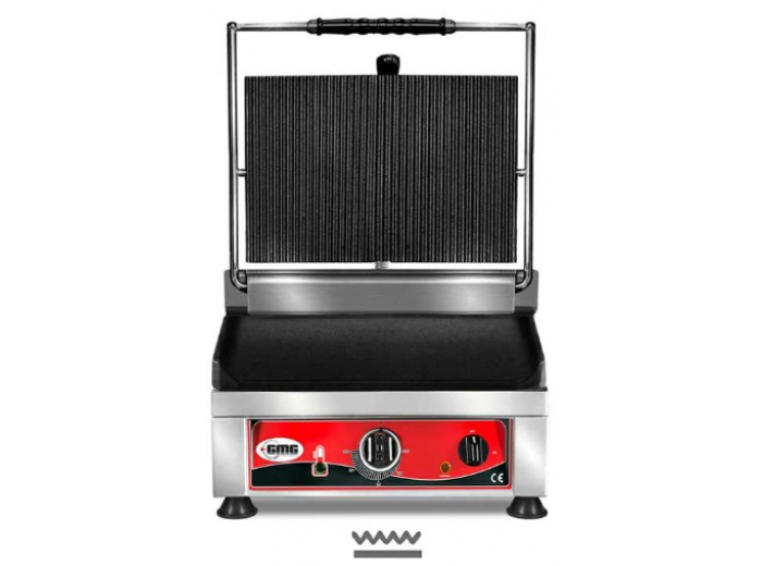 GMG KG 2735 G Yarı Düz Tost Makinesi, 36x27 cm