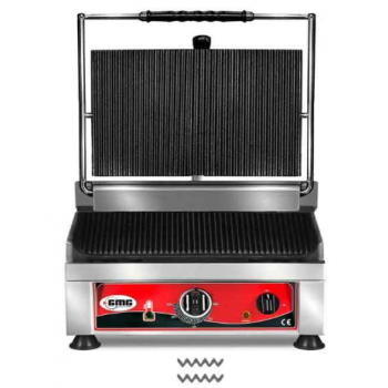 GMG KG 2745 E Yarı Oluklu Tost Makinesi, 45x27 cm