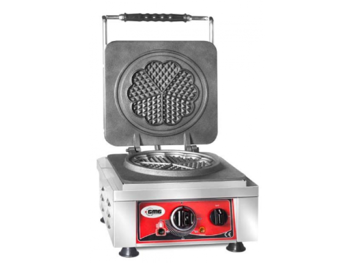GMG KGW 01 L Çiçek Model Waffle Makinesi, Ø 21 x 1,5 cm
