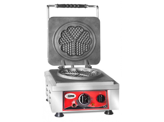 GMG KGW 01 M Çiçek Model Waffle Makinesi, Ø 16,5 x 1,5 cm