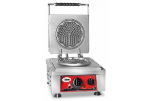 GMG KGW 01 S Çiçek Model Waffle Makinesi, Ø 17 x 1 cm