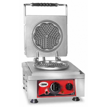 GMG KGW 01 S Çiçek Model Waffle Makinesi, Ø 17 x 1 cm