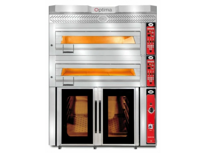 GMG PB2M-84 Taş Tabanlı Pasta & Börek Fırını Mayalandırma Kabinli