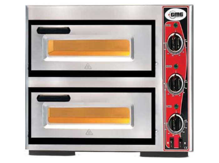 GMG PF 4040 DE 3 Ø 39 cm 1+1 Adet Tepsi Kapasiteli Pizza Fırını
