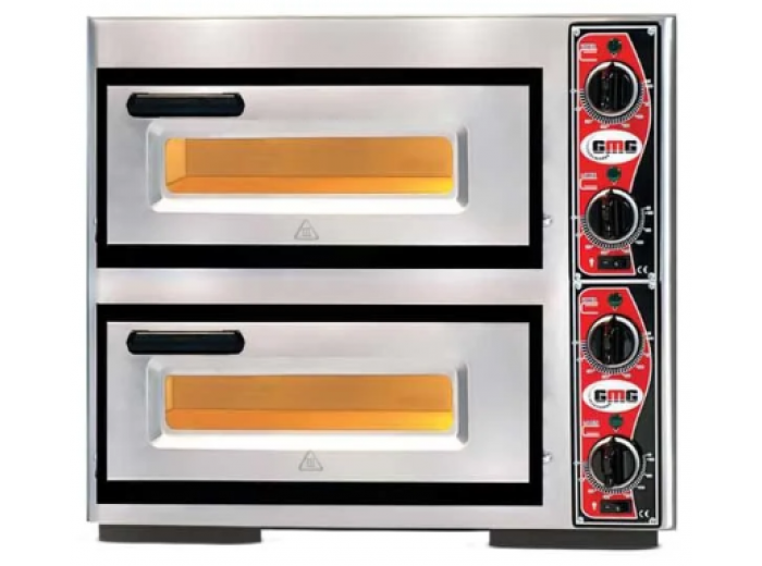 GMG PF 4040 DE 4 Ø 39 cm 1+1 Adet Tepsi Kapasiteli Pizza Fırını