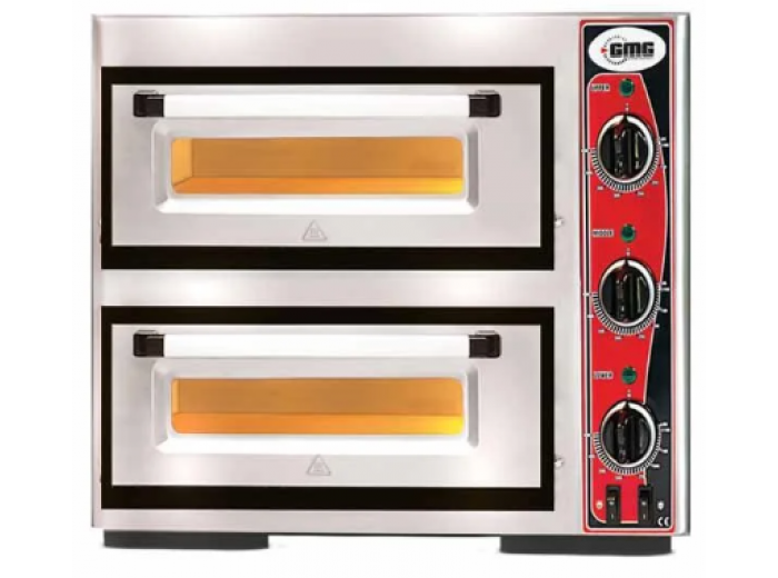 GMG PF 5050 DE3 Ø 25 cm 4+4 Adet Tepsi Kapasiteli Pizza Fırını