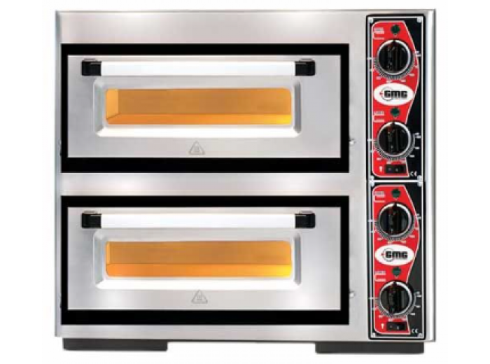 GMG PF 5050 DE4 Ø 25 cm 4+4 Adet Tepsi Kapasiteli Pizza Fırını