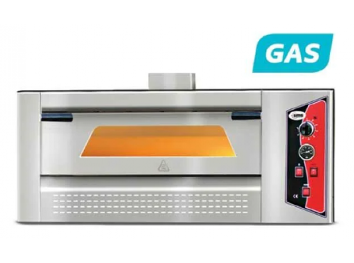 GMG PFG 4 Gazlı Pizza Fırını Ø 30 cm 4 Adet Tepsi Kapasiteli