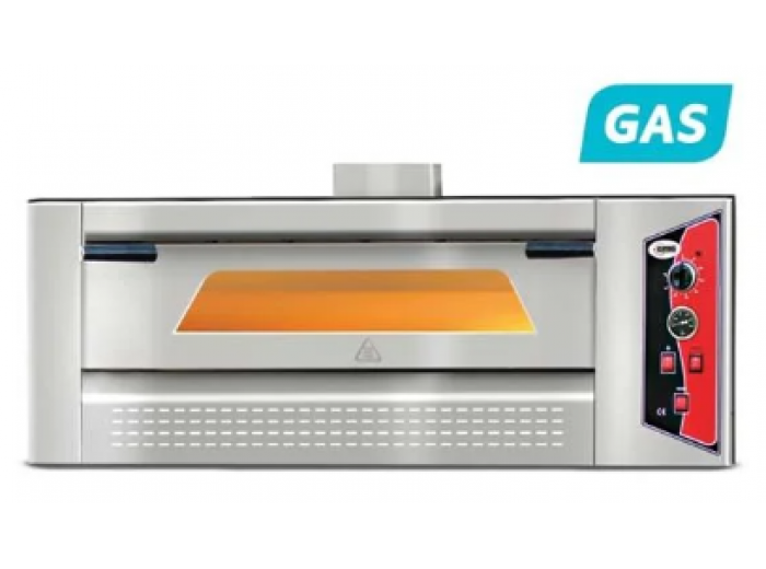 GMG PFG 6 Gazlı Pizza Fırını Ø 30 cm 6 Adet Tepsi Kapasiteli
