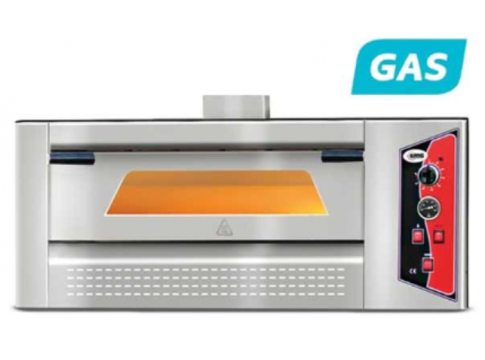 GMG PFG 9 Gazlı Pizza Fırını Ø 40 cm 9 Adet Tepsi Kapasiteli