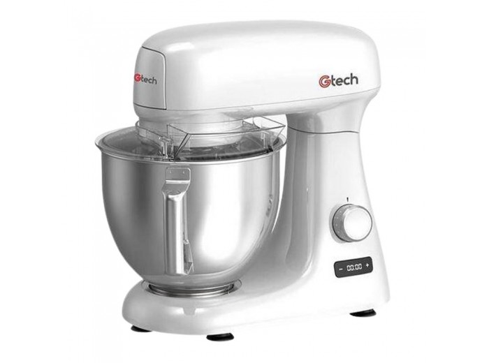 Gtech EF708-S Professional Krom Set Üstü Mikser, 4.8 L, Beyaz Gtech EF708-S Professional Krom Set Üstü Mikser, 4.8 L, Beyaz
