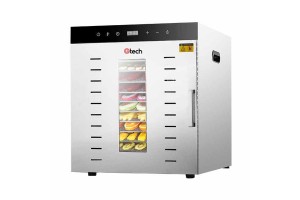 Gtech SS-12H Sebze ve Meyve Kurutucu, 12 Tepsi Kapasiteli