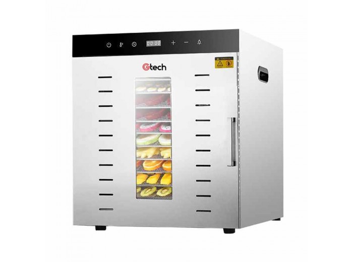 Gtech SS-12H Sebze ve Meyve Kurutucu, 12 Tepsi Kapasiteli Gtech SS-12H Sebze ve Meyve Kurutucu, 12 Tepsi Kapasiteli