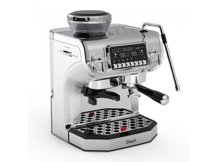 Gtech ST-530ED PID Ev Tipi Öğütücülü Barista Espresso Kahve Makinesi, 1 Gruplu Gtech ST-530ED PID Ev Tipi Öğütücülü Barista Espresso Kahve Makinesi, 1 Gruplu