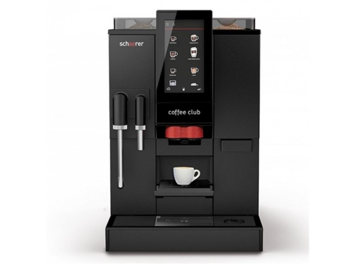 Schaerer Coffee Club Tam Otomatik Espresso Kahve Makinesi süt dolabı dahil Schaerer Coffee Club Tam Otomatik Espresso Kahve Makinesi süt dolabı dahil