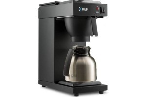 KEF Filtro FLT120-T Termoslu Filtre Kahve Makinesi, 144 Fincan/Saat Kapasiteli, Siyah Renk, 2200 W