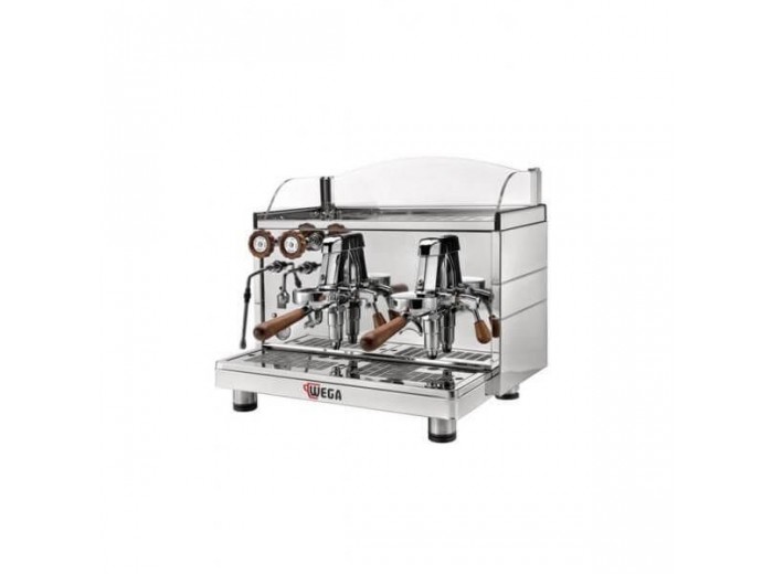 Wega Minic EMA2 Espresso Kahve Makinesi, Yarı Otomatik, Çift Gruplu, 2900W, Paslanmaz Çelik Wega Minic EMA2 Espresso Kahve Makinesi, Yarı Otomatik, Çift Gruplu, 2900W, Paslanmaz Çelik