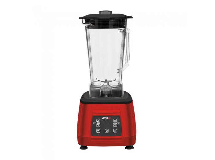 Omake Buz Kırıcı Dijital Bar Blender, 3 L, 2200 W, Kırmızı Omake Buz Kırıcı Dijital Bar Blender, 3 L, 2200 W, Kırmızı