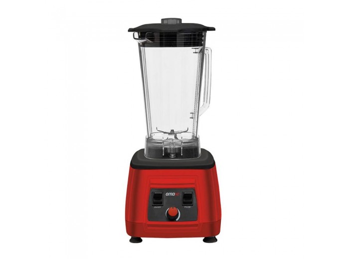 Omake Buz Kırıcı Manuel Bar Blender, 3 L, 2200 W, Kırmızı Omake Buz Kırıcı Manuel Bar Blender, 3 L, 2200 W, Kırmızı