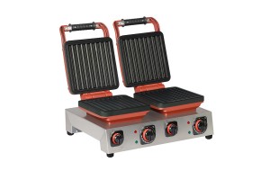 Omake CHR.01 E22 Zamanlayıcılı Churros İkili Waffle Makinesi, Elektrikli