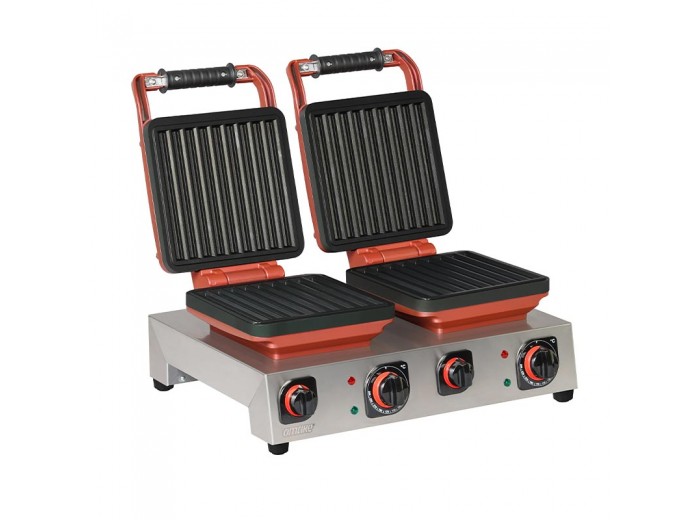 Omake CHR.01 E22 Zamanlayıcılı Churros İkili Waffle Makinesi, Elektrikli Omake CHR.01 E22 Zamanlayıcılı Churros İkili Waffle Makinesi, Elektrikli
