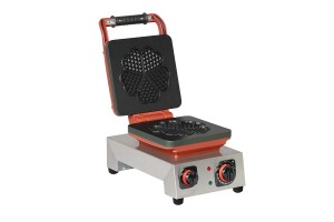 Omake  Zamanlayıcılı Kalp Model Tekli Waffle Makinesi, Elektrikli