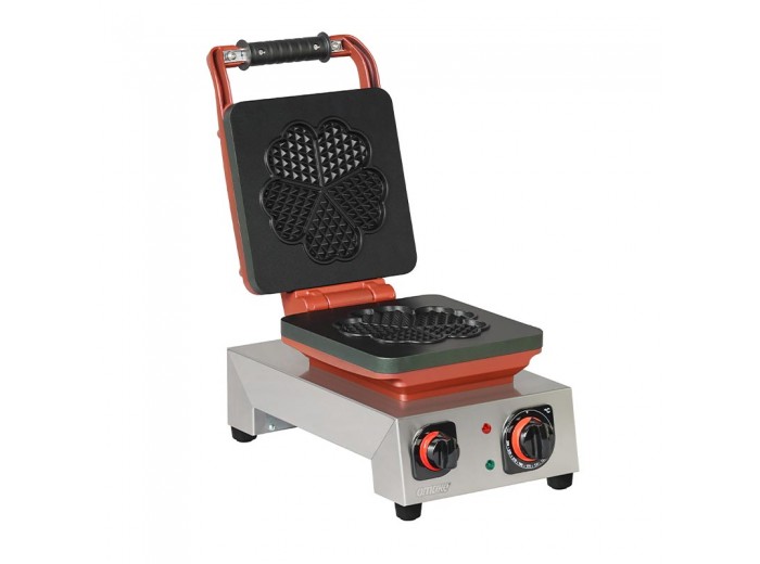 Omake Zamanlayıcılı Kalp Model Tekli Waffle Makinesi, Elektrikli Omake Zamanlayıcılı Kalp Model Tekli Waffle Makinesi, Elektrikli