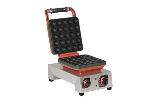 Omake  Zamanlayıcılı Mini Top Tekli Waffle Makinesi, Elektrikli
