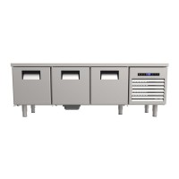 Portabianco CA-3D60 Cihaz Altı Derin Dondurucu, 3 Kapılı Portabianco CA-3D60 Cihaz Altı Derin Dondurucu, 3 Kapılı