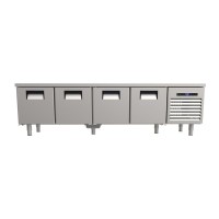Portabianco CA-4D60 Cihaz Altı Derin Dondurucu, 4 Kapılı Portabianco CA-4D60 Cihaz Altı Derin Dondurucu, 4 Kapılı