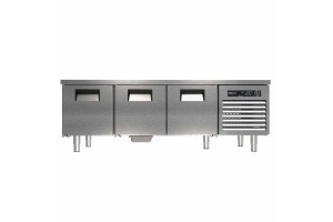 Portabianco CAM-3D70 Cihaz Altı Monoblok Derin Dondurucu, Üç Kapılı, 280 Litre, 176,5*70*60 cm
