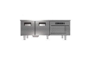 Portabianco CAU-2D70 Cihaz Altı Uzun Derin Dondurucu, İki Kapılı, 180 Litre, 160*70*60 cm