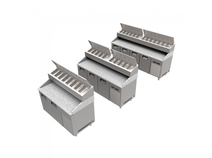 Portabianco SBM-3N70-E Make-Up Buzdolabı, Mermer Tablalı, 3 Kapılı Portabianco SBM-3N70-E Make-Up Buzdolabı, Mermer Tablalı, 3 Kapılı