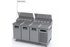 Portabianco SBTP-2N70 Make-Up/ Pizza Buzdolabı