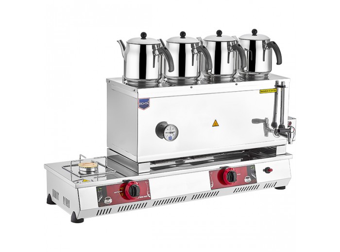 Remta 85 Model 4 Demlikli Gazlı (CE) + Elektrikli Çay Ocağı 43 lt Remta 85 Model 4 Demlikli Gazlı (CE) + Elektrikli Çay Ocağı 43 lt