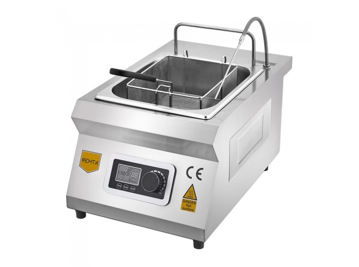 Remta WZ-TZ035 İndüksiyon Fritöz, 10 L, Elektrikli Remta WZ-TZ035 İndüksiyon Fritöz, 10 L, Elektrikli