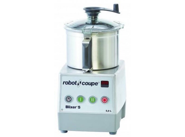 Robot Coupe Blixer 5-2V Set Üstü Blixer, 5.5 L Paslanmaz Çelik Hazne Robot Coupe Blixer 5-2V Set Üstü Blixer, 5.5 L Paslanmaz Çelik Hazne